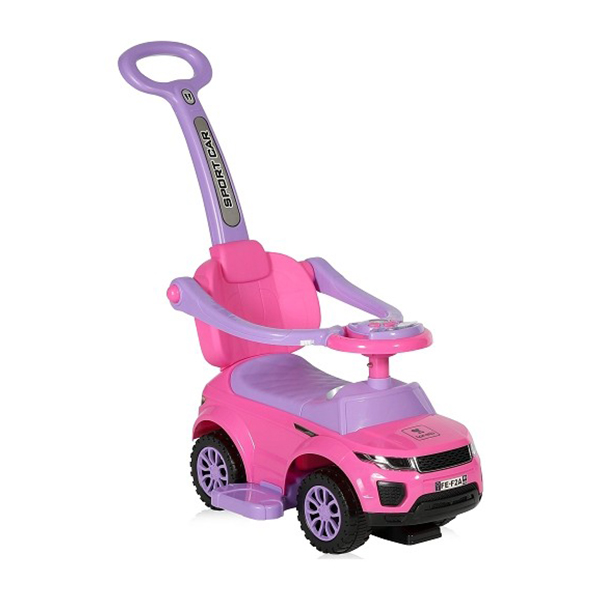 Guralica auto sa ručkom Off Road pink Lorelli 10400030004