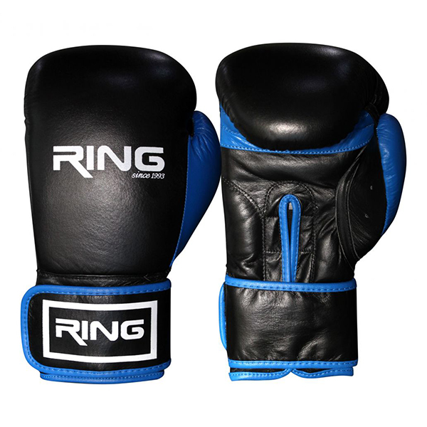 Rukavice za boks kožne RING RS 3211-10 blue