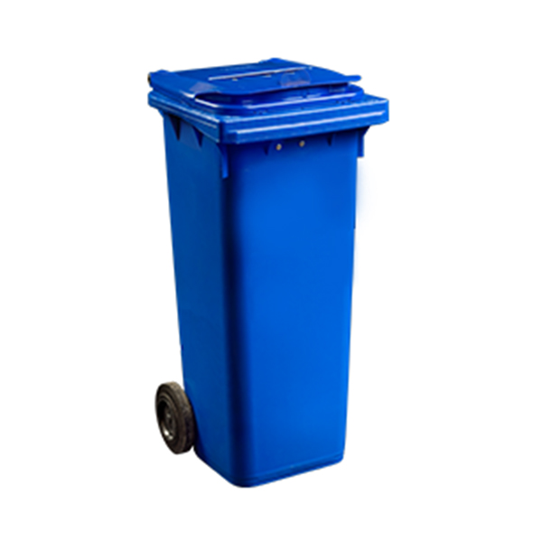 Dvorišna kanta za smeće 140l Standard plava 5015 PL140