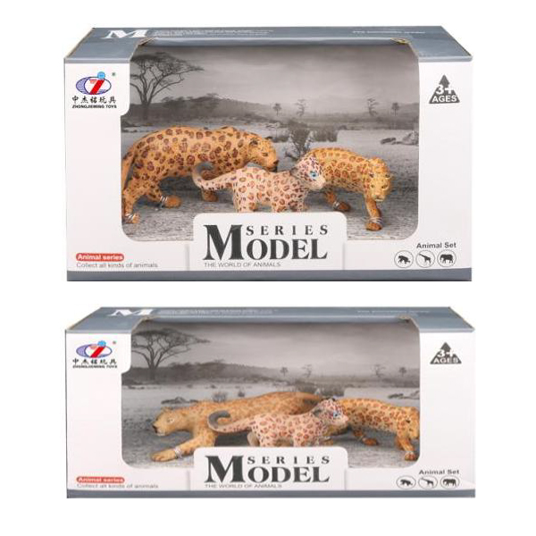 Set divlje životinje Leopardi sa mladuncima 497190