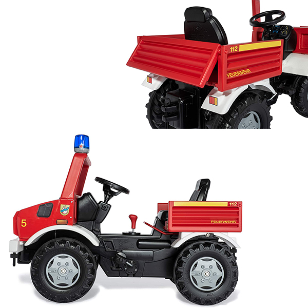 Vatrogasno Vozilo Sa Prskalicom Unimog Rolly Toys 038275 Volim Svoj Dom