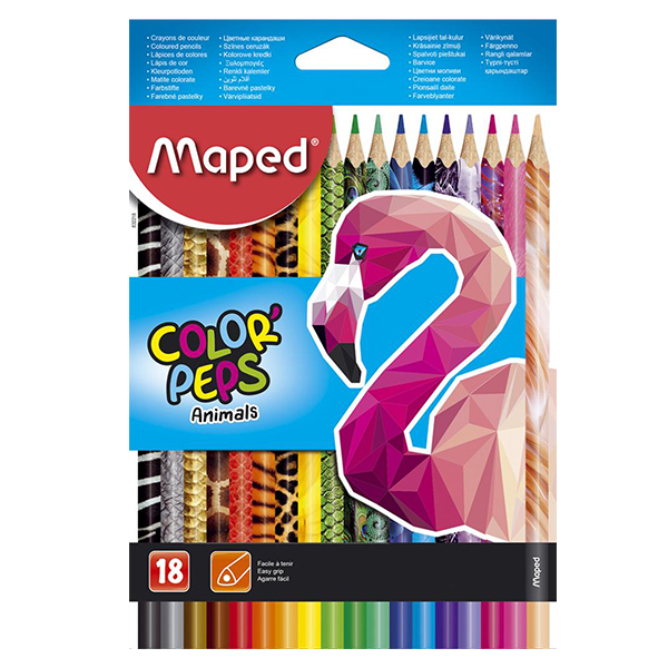 Drvene bojice Maped Color Peps Animal 1/18 M832218