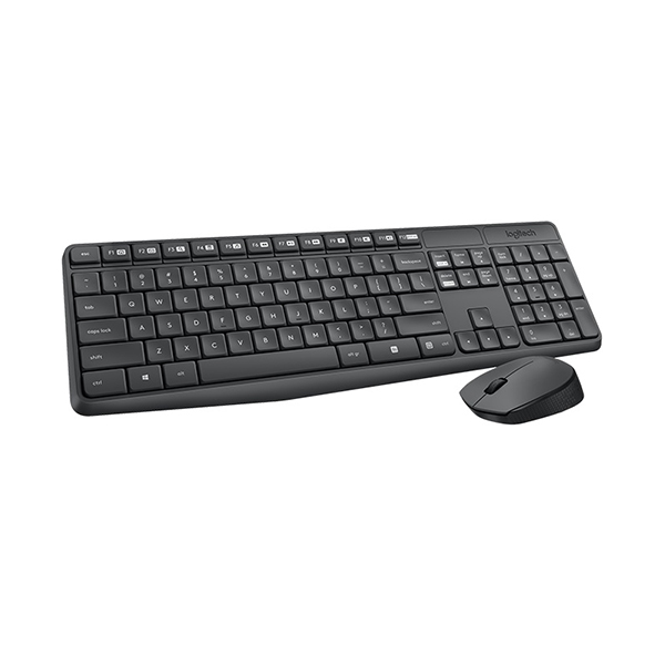 Set tastatura i miš USB YU bežična siva MK235 Logitech 920-008031