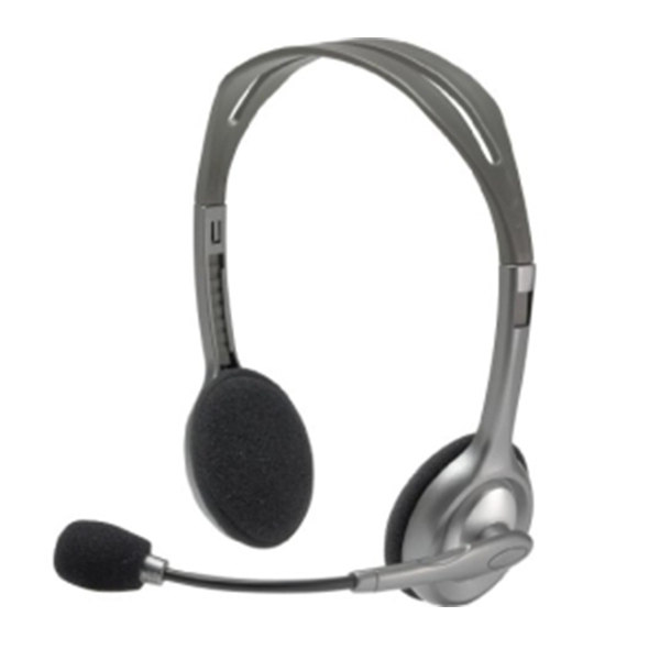 Headset slušalice sa mikrofonom žičane H111 Stereo Logitech ZVU01601 
