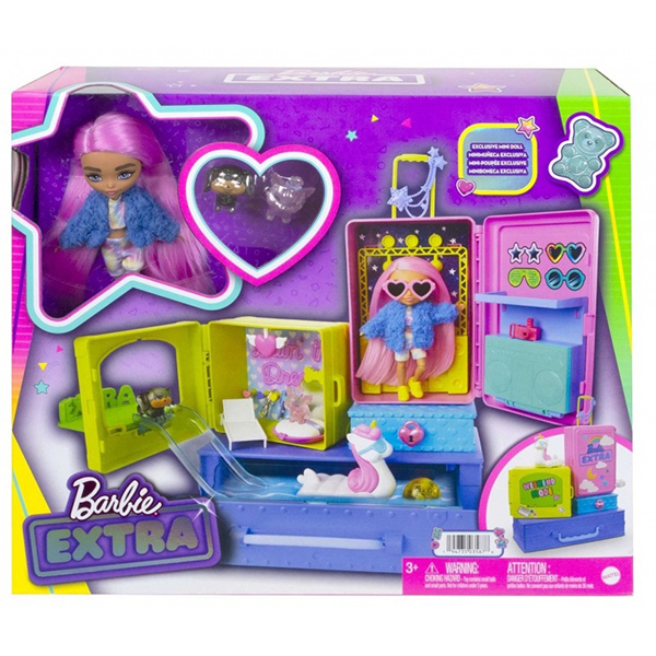 Lutka Barbie Extra set mini party Mattel 53367
