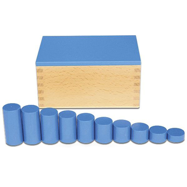 Montesori Kutija sa cilindrom plava 14058