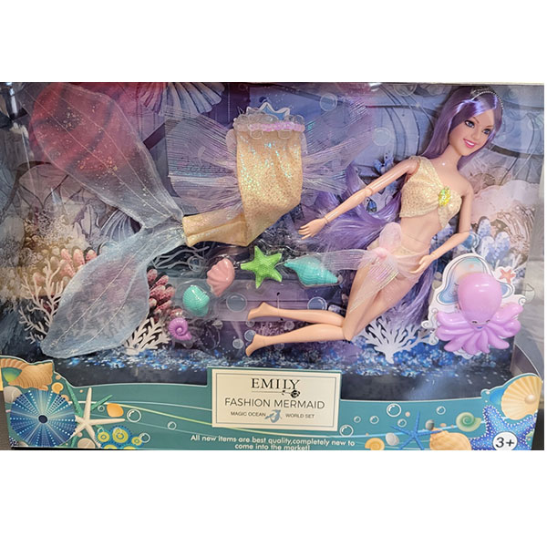 Lutka sirena princeza Emily Fashion Mermaid 112715  