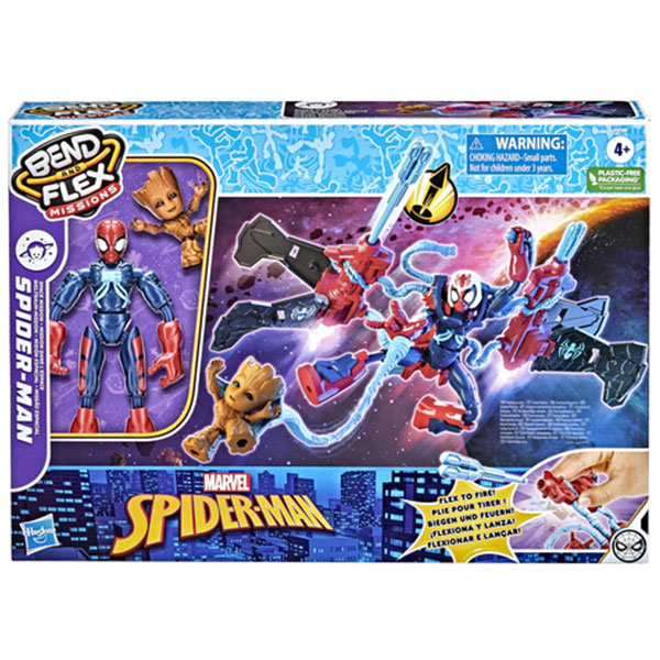 Spiderman Space Set Bend and Flex Marvel 947638
