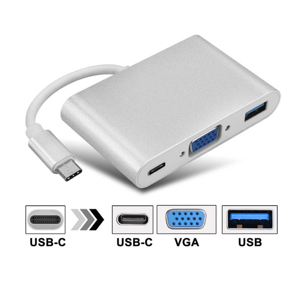 Adapter USB-C 3.1 u USB 3.0 VGA 54-711