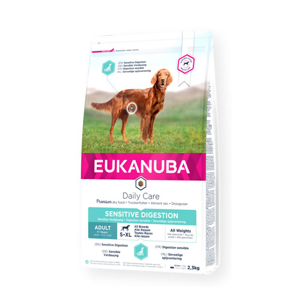 Hrana za pse sa osetljivim stomakom 2,3kg Adult Daily Care Eukanuba EUK4006009