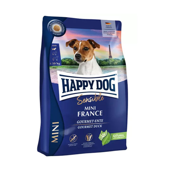 Hrana za pse Mini France pačetina krompir 4kg Happy Dog 19KROHD000134