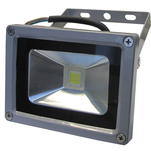 LED reflektor 10W 230V 50/60Hz IP65, srebrni ELR001