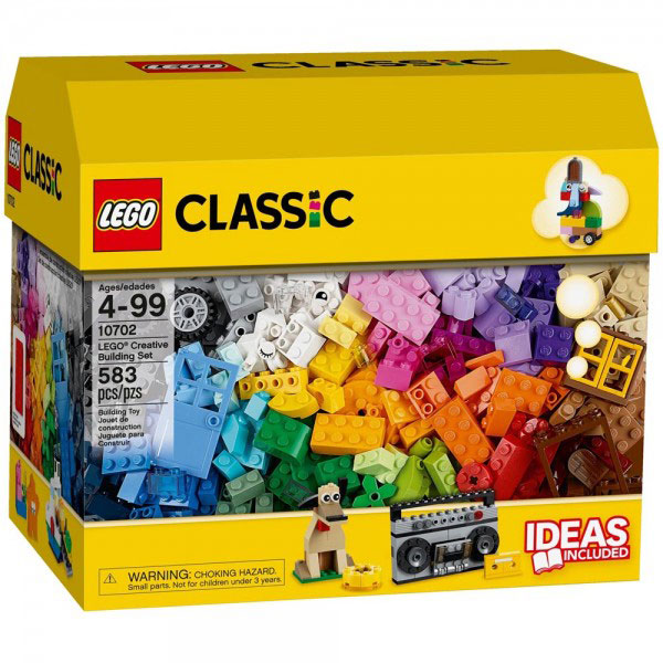 Lego kocke Classic LE10702 Kov e i za kreativnu gradnju Volim