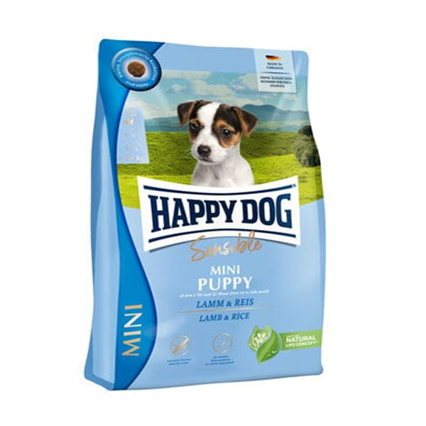 Hrana za štence Mini Puppy Jagnjetina pirinač 4kg Happy Dog 19KROHD000240