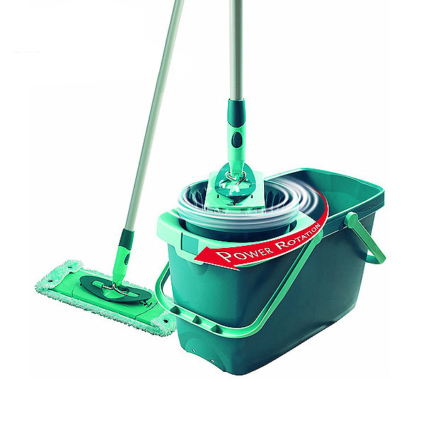 Leifheit Click System Clean Twist Spin Mop and Bucket Set