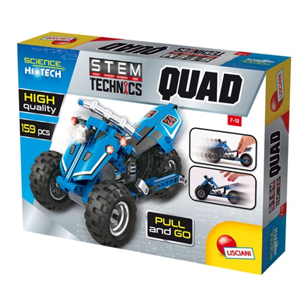 Edukativna igračka Hi-tech Quad konstruktor Lisciani 45527