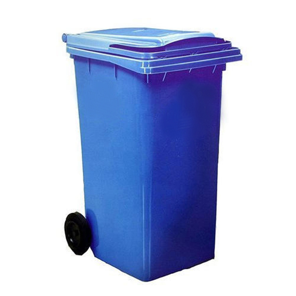 Dvorišna kanta za smeće 240l Standard plava 5015 PL240