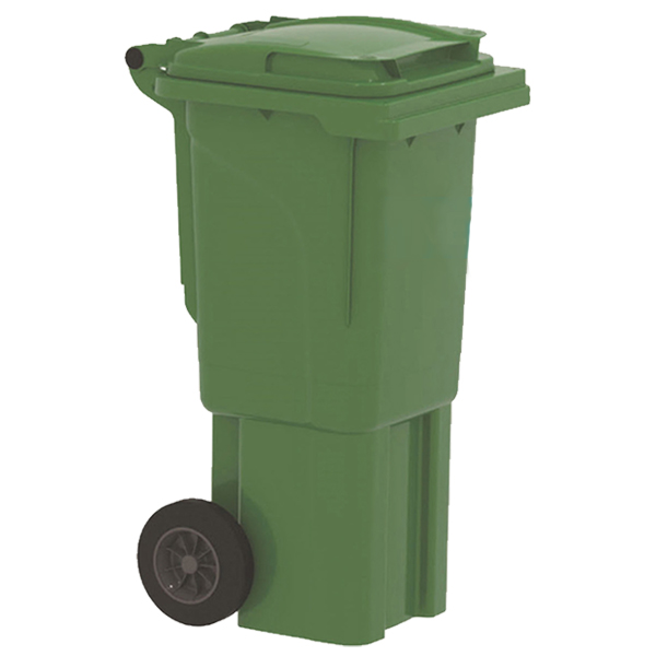 Dvorišna kanta za smeće 60l zelena Urban 6011-60lurban
