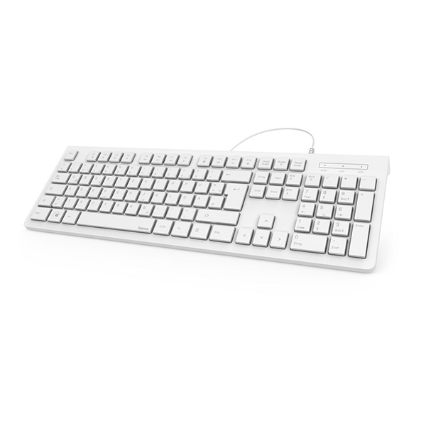 Tastatura KC200 Basic bela HAMA 182680