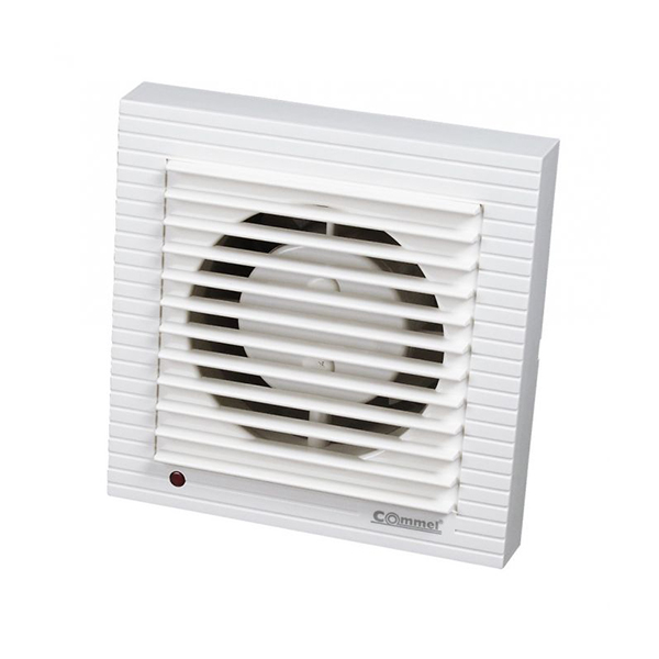 Ventilator Fi 148mm 18W 320m3 35dB dvokrilna zaklopka Commel C420-121