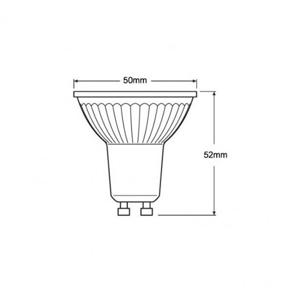 Led Sijalica Gu10 Dimabilna 8 3w 575lm 4000k Dawn 100207 Volim Svoj Dom