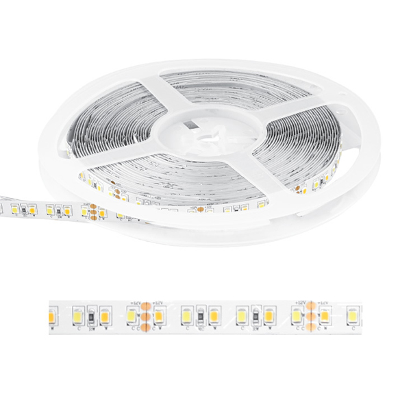 LED traka toplo belo + dnevno svetlo 120 LED / 1m LTR2835/120CCT-12H