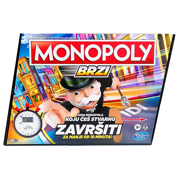 Društvena igra Brzi monopol Hasbro 31794