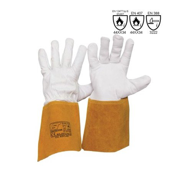 Duge rukavice za zavarivanje Semiš 27014