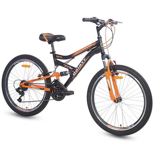 Dečiji bicikl Focus 400 24 inča crna/narandžasta MAT Galaxy 650121