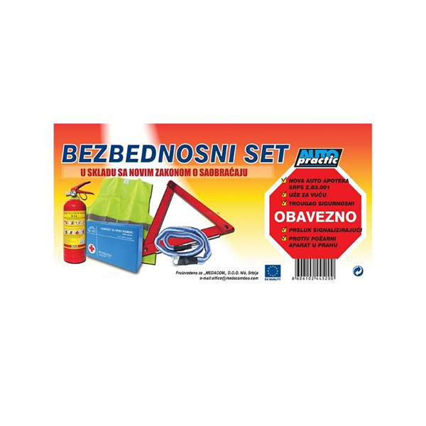 Auto bezbedonosni set 14499