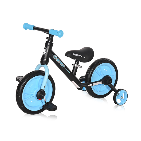 Balans Bicikl Energy 2u1 Black and Blue Lorelli 10050480001