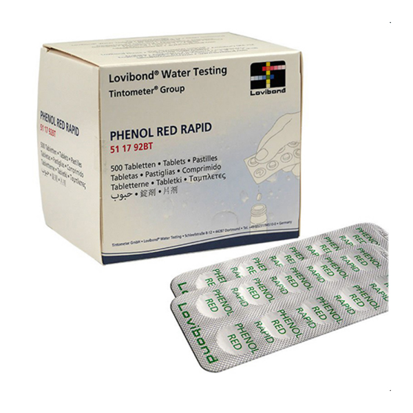 Tablete Phenolred tester blister 10 kom Lovibond 0007041
