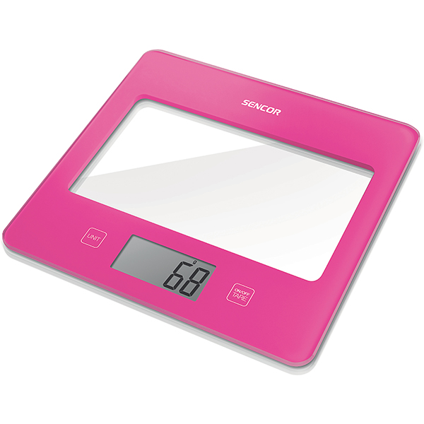 Digitalna kuhinjska vaga 5 kg pink SKS 5028RS Sencor APA00496