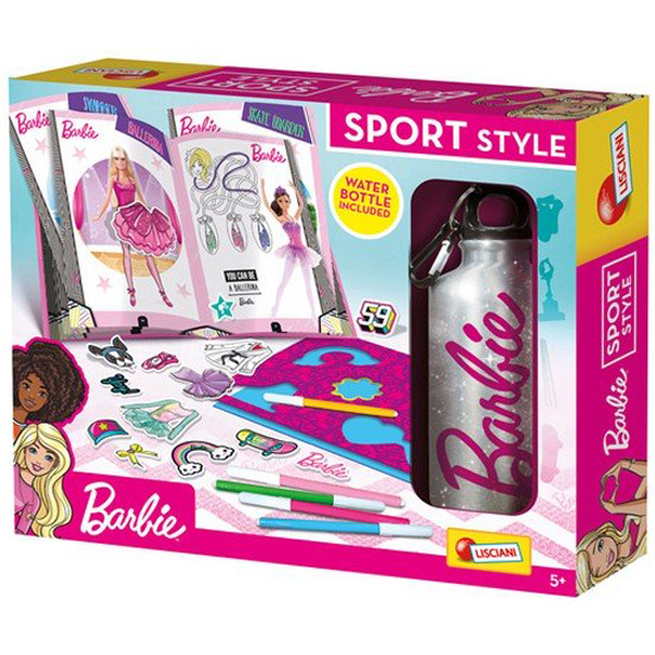 Kreativni set sa bočicom za vodu Sport style Barbie 82650 Lisciani 46887