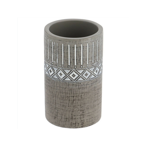 Čaša za četkice cement siva 6,2x10,5cm Tendance 61118180