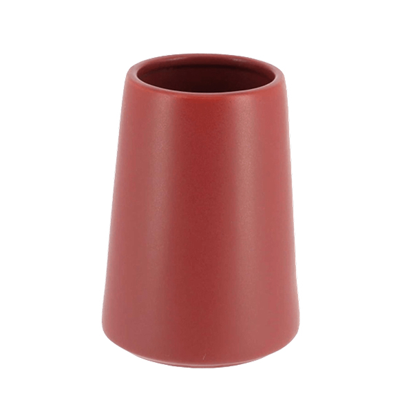 Čaša za četkice kamen crvena 12cm Tendance 61108135