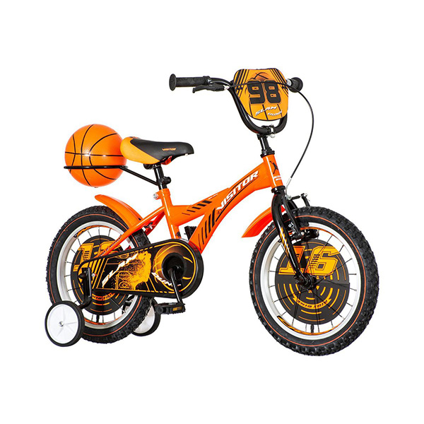 Dečiji bicikl 16 inča basket narandžasta Visitor BAS161 1160072