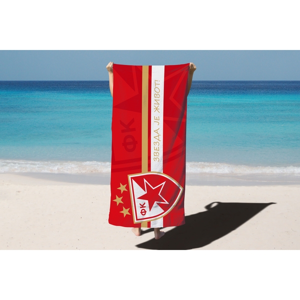 Peškir za plažu 70x140cm Crvena Zvezda 4000158-2
