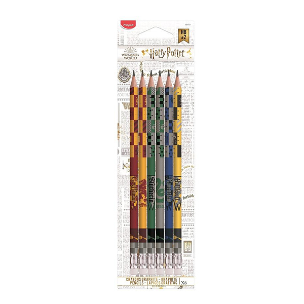 Grafitna olovka 1/6 Maped Harry Potter M851701
