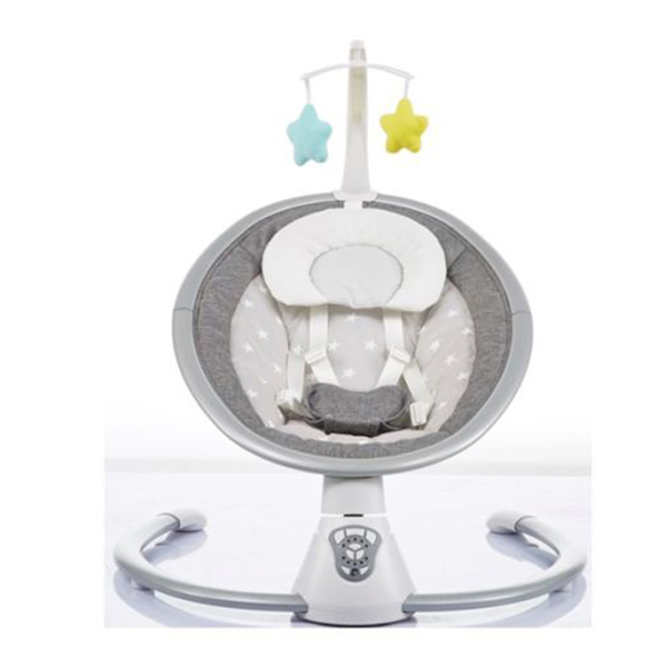 Ležaljka/ljuljaška za bebe Grey BBO SG403-003