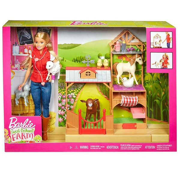 Barbie lutka na farmi Mattel 30803