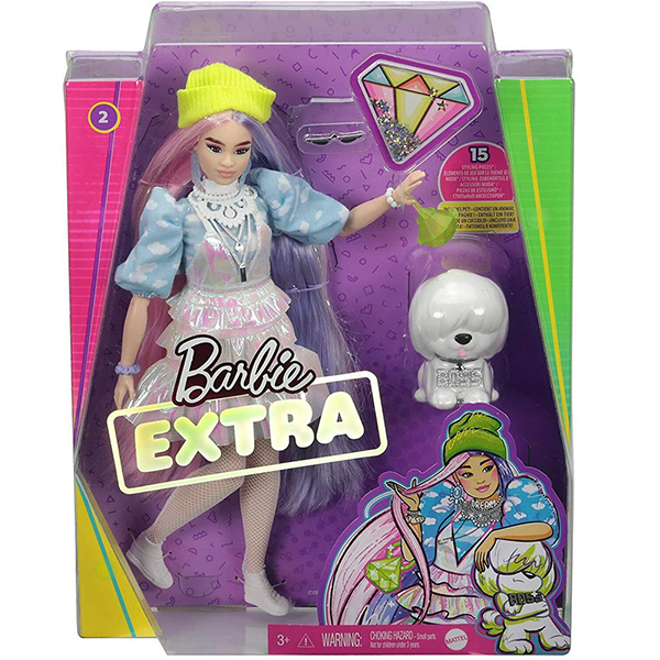 Barbie Extra lutka sa kapom Mattel 37349