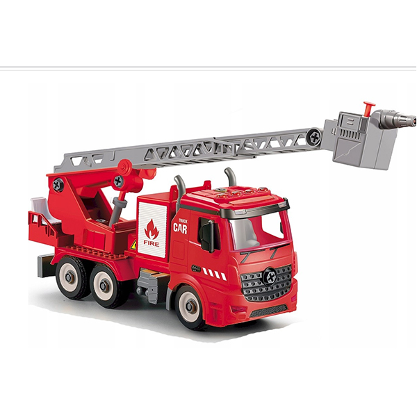 Igračka kamion vatrogasni 1:12 montažni sa funkcijom prskanja vode 287648