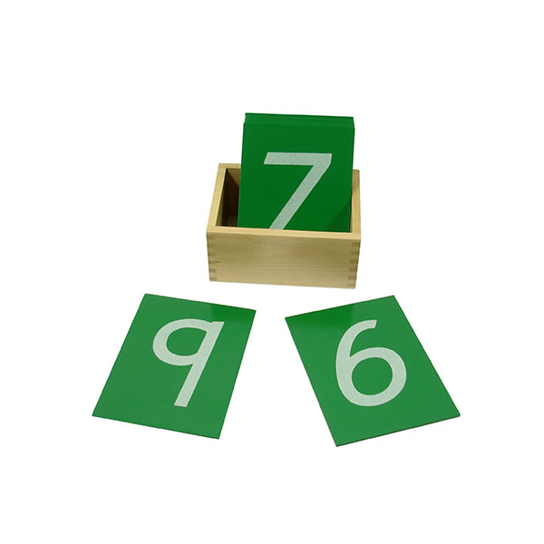 Montesori Taktilne kartice sa brojevima 14069