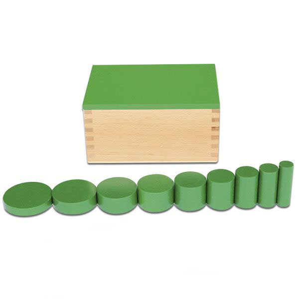 Montesori Kutija sa cilindrom zelena 14057
