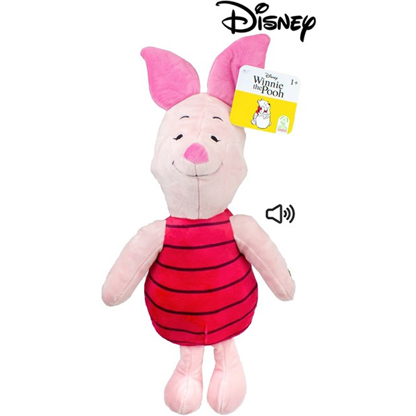 Plišana igračka prasence sa zvukom 28 cm Winnie the Pooh Disney 087993