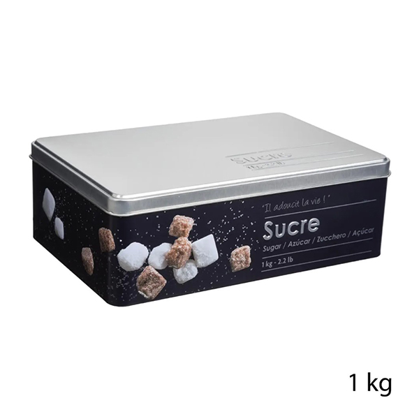 Kutija za šećer u kocki 20,2x13,2x6,7cm Black Edition 5Five 136313