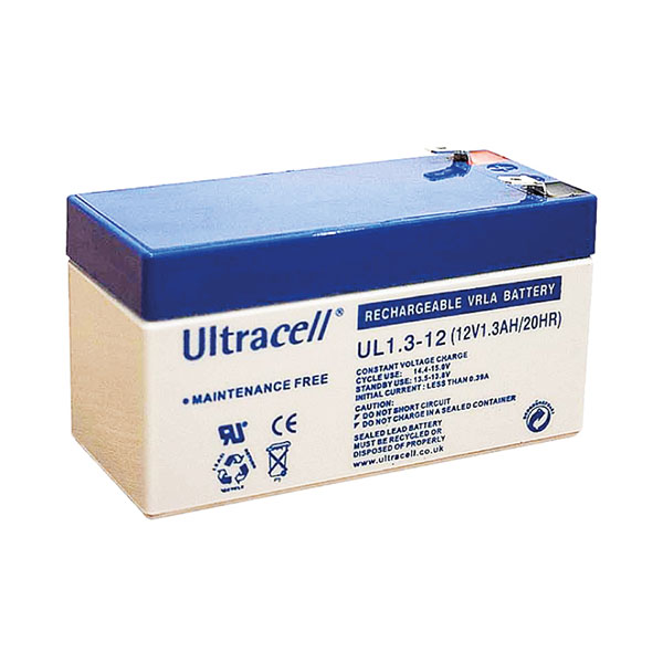 Žele akumulator Ultracell 1,3 Ah 12V/1,3-Ultracell