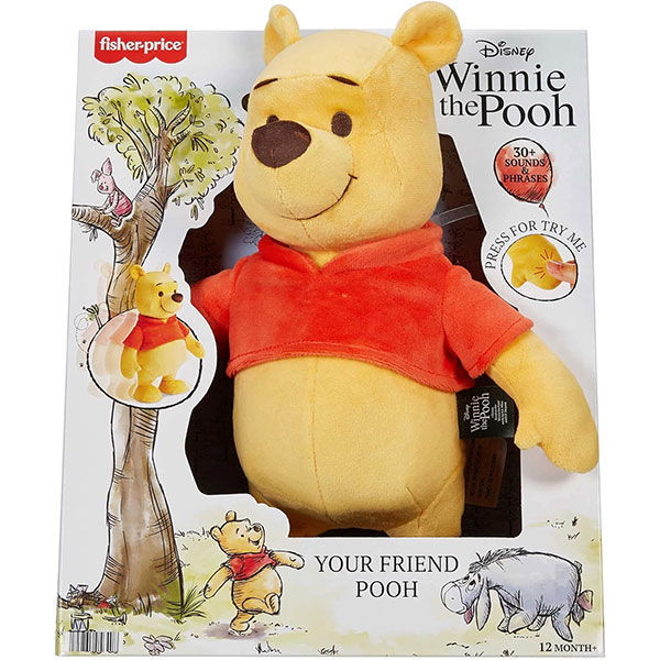 Plišana igračka Winnie the Pooh 30 cm Fisher Price 070831