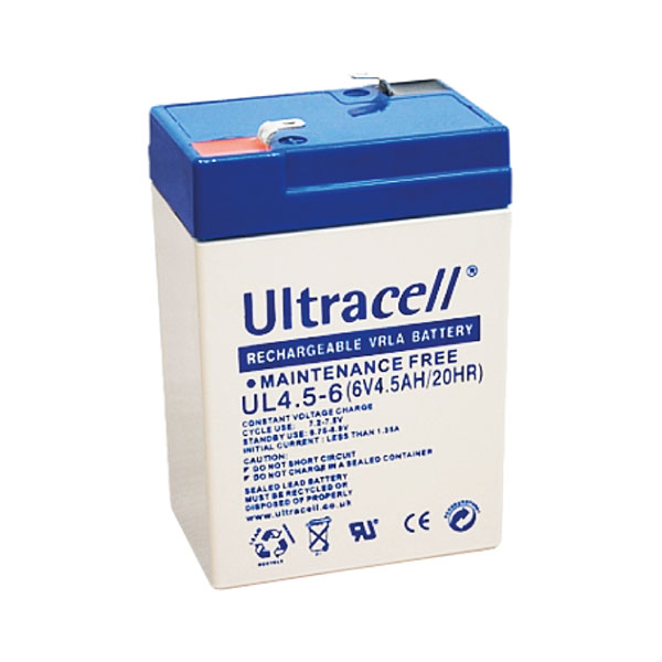 Žele akumulator Ultracell 4,5 Ah 6V/4,5-Ultracell